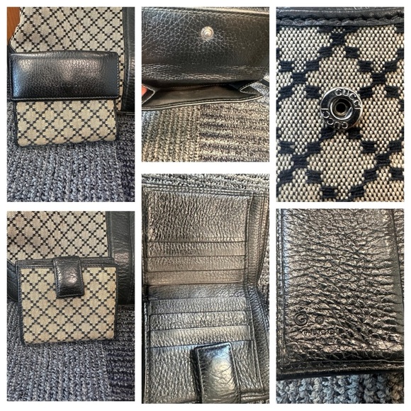 Gucci Blue Diamante Medium Catherine Dome Handle two way Women's Bag with wallet - Picture 16 of 16